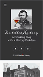 Mobile Screenshot of distilledhistory.com