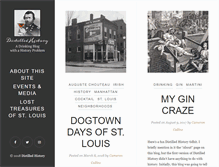 Tablet Screenshot of distilledhistory.com